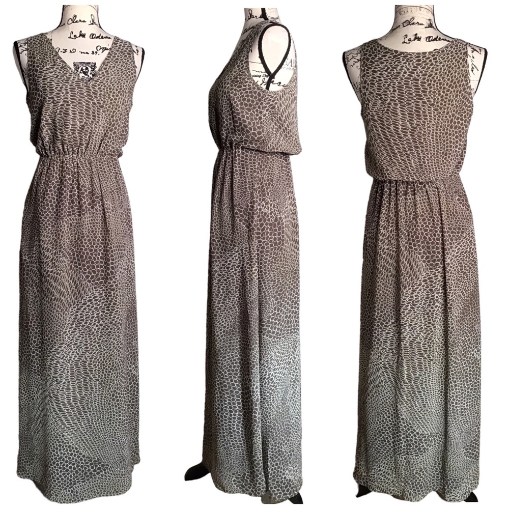 Banana Republic - Sleeveless Elastic Waistband Maxi Dress - Size 2